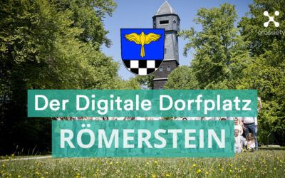 Römerstein führt Einwohner-App „Digitaler Dorfplatz“ von Crossiety ein