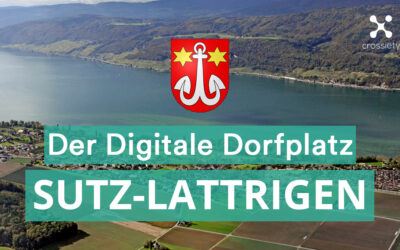Sutz-Lattrigen führt Einwohner-App „Digitaler Dorfplatz“ von Crossiety ein