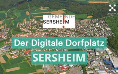 Sersheim führt Einwohner-App „Digitaler Dorfplatz“ von Crossiety ein